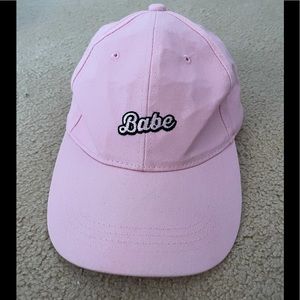 Pink Forever 21 “Babe” Hat